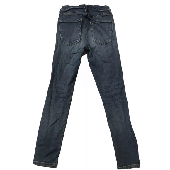 Agolde Sophie High Rise Skinny Crop Jeans Med Wash - Picture 3 of 14